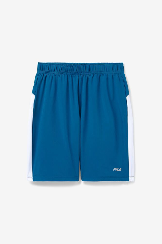 Fila Rafeeq Blue Shorts Mens - NZ 27834-IXOR